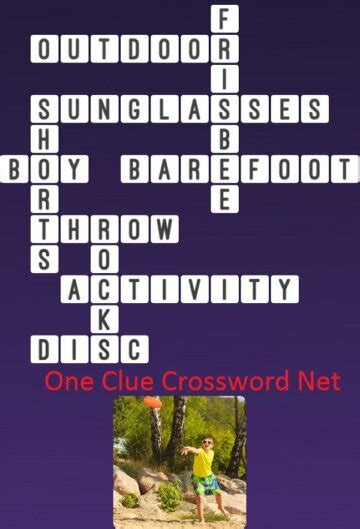 frisbee for one crossword clue|frisbee crossword puzzle.